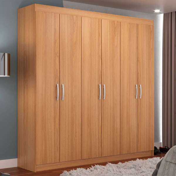 Guarda-roupa Casal Montreal 6 Pt 2 Gv Cinamomo