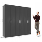 Guarda-roupa Casal Montreal 6 Pt 2 Gv Preto