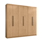 Guarda Roupa Casal Montreal Mapi Móveis 6 Portas 3 Gavetas -