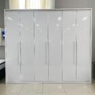 Guarda-roupa Casal Monza 100%mdf 6 Portas 6 Gav Bom Pastor