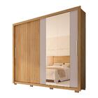 Guarda-roupa Casal Moviment 2 Portas 4 Gavetas Com Espelho Bu