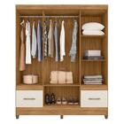 Guarda Roupa Casal Ms912 6 Portas E 2 Gavetas Com Espelho - M