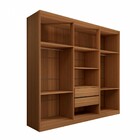 Guarda-roupa Casal Mykonos 6 Portas 2 Gavetas Com Espelho Cin