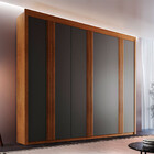 Guarda Roupa Casal Nancy 6 Portas E 6 Gavetas Moderna