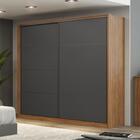 Guarda Roupa Casal Nápolis Grafito