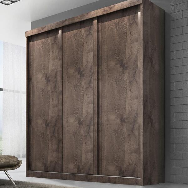 Guarda Roupa Casal Natal 3 Pts Corre 2gav