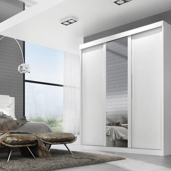 Guarda Roupa Casal Natal 3 Pts Corre 2gav C/ Esp