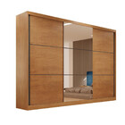 Guarda Roupa Casal Nazca 3 Portas Com Espelho Moderna