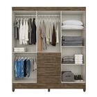 Guarda Roupa Casal New Avaí 6 Portas E 4 Gavetas - Pr Móveis