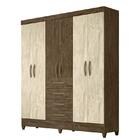 Guarda Roupa Casal New Avaí 6 Portas E 4 Gavetas - Pr Móveis