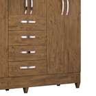 Guarda-roupa Casal New Avaí 6 Pt 4 Gv Castanho