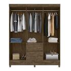 Guarda Roupa Casal New Cuba 6 Portas E 2 Gavetas - Pr Móveis