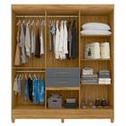Guarda Roupa Casal New Mafra 7 Portas E 2 Gavetas - Moval
