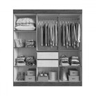 Guarda-roupa Casal New Xangai 6 Portas 2 Gavetas 100% Mdf Lun