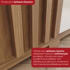 Guarda-roupa Casal Norton 6 Portas 4 Gavetas Flex Nature/off