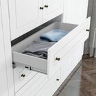 Guarda Roupa Casal Nova York 6 Portas 4 Gavetas Espresso Móve