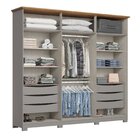 Guarda Roupa Casal Nova York 6 Portas Com Amortecimento 6 Gav