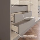 Guarda Roupa Casal Nova York 6 Portas Com Amortecimento 6 Gav