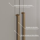 Guarda Roupa Casal Nova York 6 Portas Com Amortecimento 6 Gav