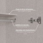 Guarda-roupa Casal Nova York Prime 6 Portas Com Amortecimento