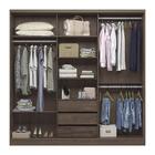 Guarda Roupa Casal Oásis 3 Portas Deslizante Com Espelho - Sa