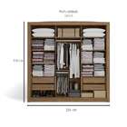 Guarda-roupa Casal Odda Ii 2 Pt 4 Gv Nogueira