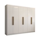 Guarda-roupa Casal Odisseia 6 Portas 2 Gavetas Branco - Panor