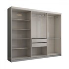 Guarda-roupa Casal Odisseia 6 Portas 2 Gavetas Branco - Panor