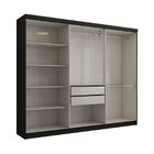 Guarda-roupa Casal Odisseia 6 Portas 2 Gavetas Com Espelho Pr