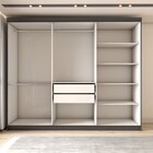 Guarda-roupa Casal Odisseia 6 Portas 2 Gavetas Com Espelho Pr