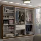 Guarda-roupa Casal Odisseia 6 Portas 2 Gavetas Com Espelho Te