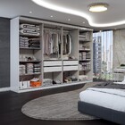 Guarda-roupa Casal Odisseia 8 Portas 4 Gavetas Branco - Panor