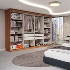 Guarda-roupa Casal Odisseia 8 Portas 4 Gavetas Com Espelho Ci