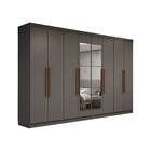 Guarda-roupa Casal Odisseia 8 Portas 4 Gavetas Com Espelho On