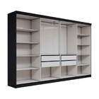 Guarda-roupa Casal Odisseia 8 Portas 4 Gavetas Com Espelho Pr