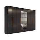 Guarda-roupa Casal Odisseia 8 Portas 4 Gavetas Com Espelho Pr