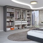 Guarda-roupa Casal Odisseia 8 Portas 4 Gavetas Onix - Panoram
