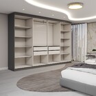 Guarda-roupa Casal Odisseia 8 Portas 4 Gavetas Onix - Panoram