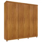 Guarda-roupa Casal Olimpo 6 Portas 3 Gavetas Cinamomo 10539 -