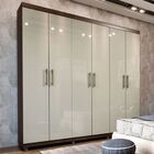 Guarda Roupa Casal Olimpo 6 Portas 3 Gavetas Tcil Moveis Cuma