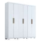 Guarda-roupa Casal Olivia 6 Pt 3 Gv Branco