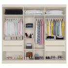 Guarda-roupa Casal Oslo 6 Portas 4 Gavetas 100% Mdf Com Espel