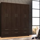 Guarda Roupa Casal Pádua Ébano