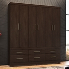 Guarda Roupa Casal Pádua Ébano