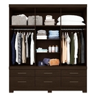 Guarda Roupa Casal Pádua Ébano