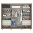 Guarda Roupa Casal Palace Com 2 Portas Deslizantes - Móveis H