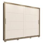 Guarda Roupa Casal Palace Com 2 Portas Deslizantes - Móveis H