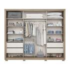 Guarda Roupa Casal Palace Com 2 Portas Deslizantes - Móveis H