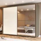 Guarda Roupa Casal Palace Com 2 Portas Deslizantes - Móveis H