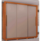 Guarda Roupa Casal Panamá 3 Portas 4 Gavetas Com Pés Salleto